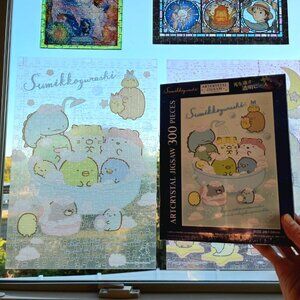 Art Crystal Jigsaw Puzzle Sumikko Gurashi Japan Take A Bath San-X No.300-AC056